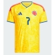 Billige Fotballdrakt Colombia Luis Diaz #7 Replika Hjemmedrakt VM 2026 Kortermet Billige Fotballdrakt Colombia Luis Diaz #7 Replika Hjemmedrakt VM 2026 Kortermet